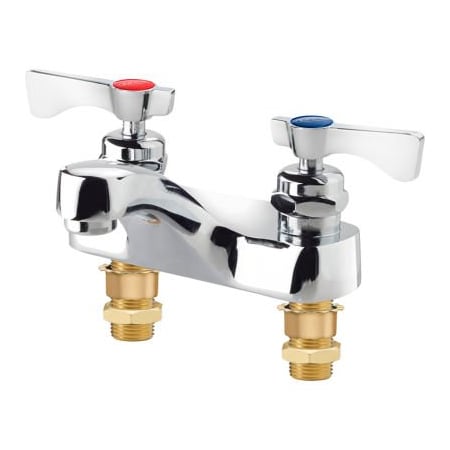 Krowne Krowne Royal Series 4" Deck Mount Lavatory Faucet with Cast Spout 14-570L